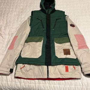 686 Thermal Snowboard Coat 3 in 1 w/ vest